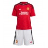 Baby Fußballbekleidung Manchester United Heimtrikot 2023-24 Kurzarm (+ kurze hosen)